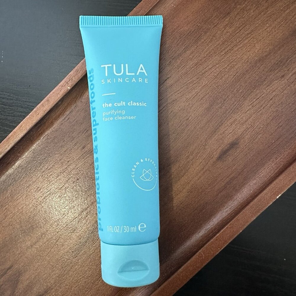 TULA SKINCARE Cult Classic‎ Purifying Face Cleanser Travel SZ 1 OZ Probiotics